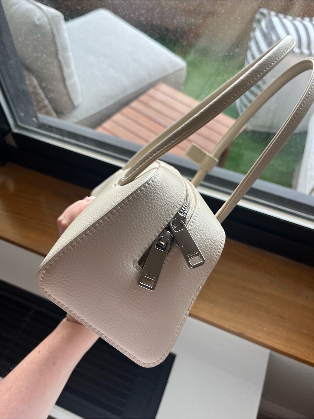 Mercer Shoulder Bag in Oat by Freja NY - Picture 7 of 8